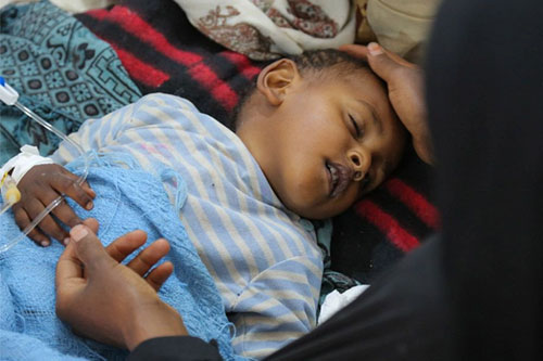 La mitad de los enfermos por el cólera son niños Unicef alerta sobre el deterioro de la situación en Yemen